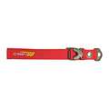 Ez Wrap N Go Strap, Red, Nylon, 12 in. L, 1-1/2 in. W EZWRAPNGO