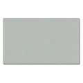 Ghent Vinyl Bulletin Board 48-5/8"H, Silver 12UV48-W193