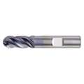 Widia End Mill, TiAlN, 0.5000 in. Milling Dia. TF4V0013005
