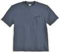 Dickies Short Sleeve T-Shirt, Cotton, Dk Navy, 2XLT WS50DN TL 2XL