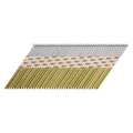 Senco Collated Framing Nail, 3-1/2 in L, 10.3 ga, Bright, Flat Head, 34 Degrees, 2500 PK K529APBXN