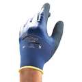 Ansell Nitrile Coated Gloves, 3/4 Dip Coverage, Blue, 6, PR 11-925