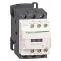 Schneider Electric IEC contactor, TeSys Deca, nonreversing, 12A, 7.5HP at 480VAC, up to 100kA SCCR, 3 phase, 3 NO, low consumption 12VDC coil LC1D12JL