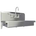 Sani-Lav Hand Sink, Wall, 19inW, 14inH, 5in Bowl D 5A1F