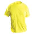 Occunomix 2XL T-Shirt, Hi-Vis Yellow LUX-XSSPB-Y2X