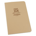 Rite In The Rain Pocket Book, 64 Sheets, Tan Cover, 32lb 974T