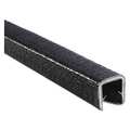 Trim-Lok Fit Trim Edge, PVC, Metal, 25 ft Length, 0.64 in Overall Width 1660SB3-349-25