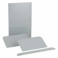 Square D Trim, I-Line PNLBRD, hcn, surface, 4 pcs, w/door, 26x65 in HCN65TSD