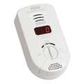 Kidde Carbon Monoxide Alarm, Electrochemical Sensor, 85 dB @ 10 ft Audible Alert, 110V AC/DC KN-COP-DP-10YB