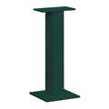 Salsbury Industries Standard Pedestal, Green, Powder Coated, Bolt, 1, 2 3395GRN