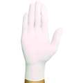Condor Disposable Gloves, 3.1 mil Palm, Vinyl, Powder-Free, M (8), 100 PK, White 48UM95