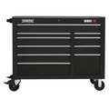 Proto 550S Rolling Tool Cabinet, 10 Drawer, Gloss Black, Steel, 50 in W x 25 1/4 in D x 41 in H J555041-10BK