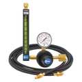 Miller Electric Flowmeter Regulator, Single Stage, CGA-580, 0 to 80 psi, Use With: Argon, Carbon Dioxide, Helium 22-80-320-6