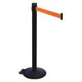 Retracta-Belt Barrier Post, 2 in. Belt W, 10 ft. Belt L 305PSB-FO