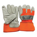 Condor Gloves, L, Cream/Orange, Thinsulate, PR 48WT90