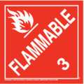 Jj Keller Flammable Liquid Placard, Polystyrene 527