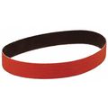 3M Cubitron Sanding Belt, Coated, 1 in W, 132 in L, 80 Grit, Not Applicable, Ceramic, 984F, Maroon 60440268344