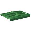 Cortech Cube Truck Lid, Green, 30"Wx53"Lx6"H, HDPE CC720L