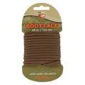 Sof Sole Shoe Laces, 45" L, Polyester, Lt Brown, PR 84712