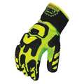 Ironclad Performance Wear Impact Gloves, L, Slip On Closure, PR INDI-RIG-04-L