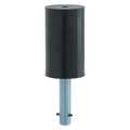 Ives Security Door Stops, Steel, Black, 3-1/2"H x 2"W FS18L