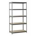 Sandusky Lee Freestanding Bulk Storage Rack, 18 in D, 36 in W, 5 Shelves, Silver Vein UR361872PB5P-SV