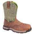 Ariat Size 9 Men's Western Boot Composite Work Boot, Brown/Green 10021486