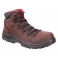 Avenger Safety Footwear Size 15 Men's Hiker Boot Composite Work Boot, Brown A7221