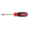 Milwaukee Tool Multi-Bit Screwdriver, Chrome, 15 pcs 48-22-2901