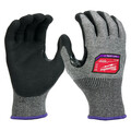 Milwaukee Tool Knit Gloves, Finished, Size L 48-73-7012