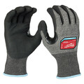 Milwaukee Tool Knit Gloves, Finished, Size L 48-73-7122E