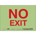 Condor Safety Sign, 5 in x 7 in, Glow Vinyl 480H28