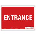 Condor Safety Sign, 7 in Height, 10 in Width, Aluminum, Vertical Rectangle, English, 480K49 480K49