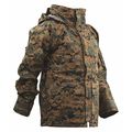 Tru-Spec Parka Jacket, XL, Regular, Woodland Digital 2034