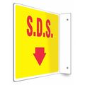 Condor Safety Sign, 8 inx12 in, PETG 480W96