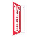Condor High Visibility Safety Sign, 4" W, 12" H 480X42