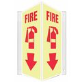 Condor High Visibility Safety Sign, 7-1/2"W, 12"H 480Z27