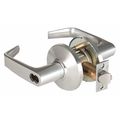 Best Door Lever Lockset, 2-3/4" Strike Dim 9K37D15CSTK626