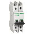 Schneider Electric IEC Miniature Circuit Breaker, C60BP Series 1A, 2 Pole, 240/415/440V AC, D Curve M9F43201