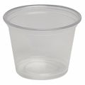 Dixie Portion Cup, 1 oz., Plastic, PK4800 PP10CLEAR