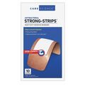 Zoro Select Strip Bandages, Beige, 4" L x 2" W, PK10 69212