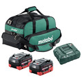 Metabo Battery and Charger Kit For Li-Ion 18V Starter 18V 2x 8.0Ah LiHD