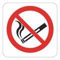 Lyle No Smoking Sign, 6 in Height, 6 in Width, Non-PVC Polymer, Square, English LCU1-0032-ED-PK2_6x6