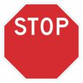 Lyle Stop Sign, 18" W, 18" H, English, Recycled Aluminum, Red T1-6269-EG_18x18