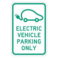 Lyle Parking Sign, 12"W, 18" H, 0.063" Thickness, T1-2399-HI_12x18 T1-2399-HI_12x18