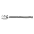 Sk Professional Tools 1/2" Drive 90 Geared Teeth Pear Head Style Hand Ratchet, 10" L, Chrome Finish 80220G