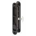 Prime-Line Diecast Black, Flush Sliding Screen Door Latch (Single Pack) A 202