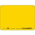 Condor Safety Sign, 7" W, 5" H, 0.055" Thickness 486U62