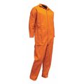 Chicago Protective Apparel Coverall, Cuff Open, Orange, 2XL 605-OS-2XL