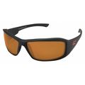 Edge Eyewear Polarized Safety Glasses, Copper Polycarbonate Lens, Scratch-Resistant TXB235